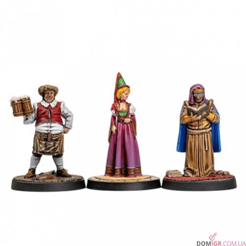 Dungeons & Lasers — Townsfolk Miniature Pack