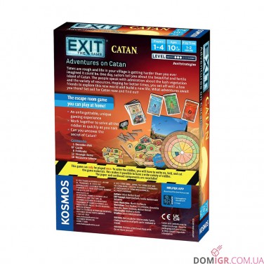 Купить Exit: The Game – Adventures on Catan Exit: The Game – Adventures on Catan