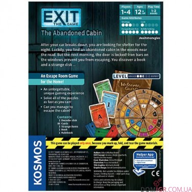 Exit: The Game – The Abandoned Cabin