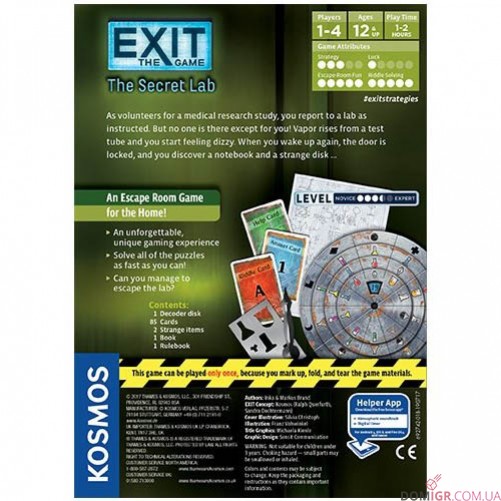 Exit: The Game – The Secret Lab