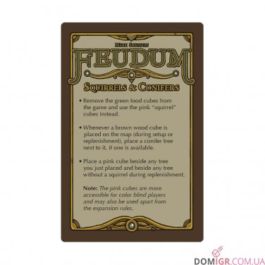 Feudum: Squirrels & Conifers