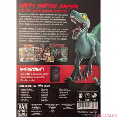Final Girl: Raptor Games