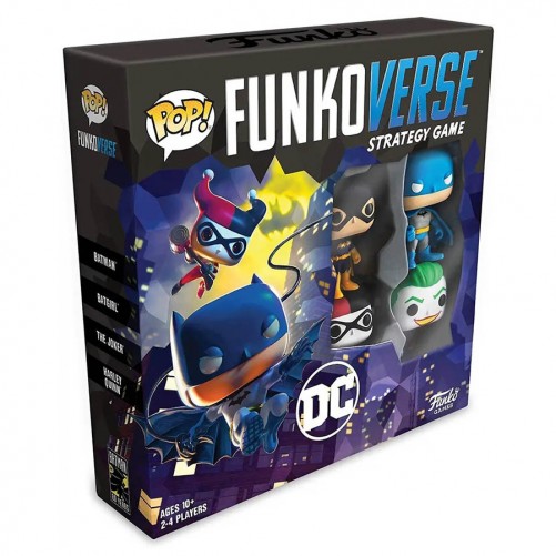 Funkoverse Strategy Game: DC Comics 100 4-Pack