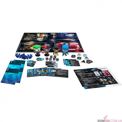 Funkoverse Strategy Game: DC Comics 100 4-Pack