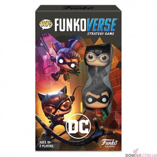 Funkoverse Strategy Game: DC Comics 101 2-Pack
