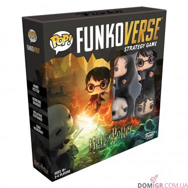 Funkoverse Strategy Game: Harry Potter 100 4-Pack