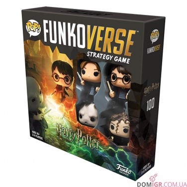 Funkoverse Strategy Game: Harry Potter 100 4-Pack