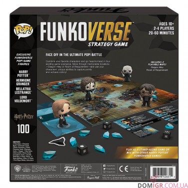 Funkoverse Strategy Game: Harry Potter 100 4-Pack