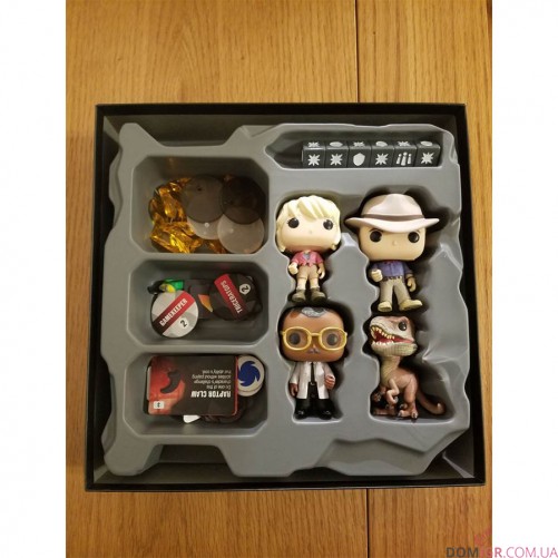 Funkoverse Strategy Game: Jurassic Park 100 4-Pack