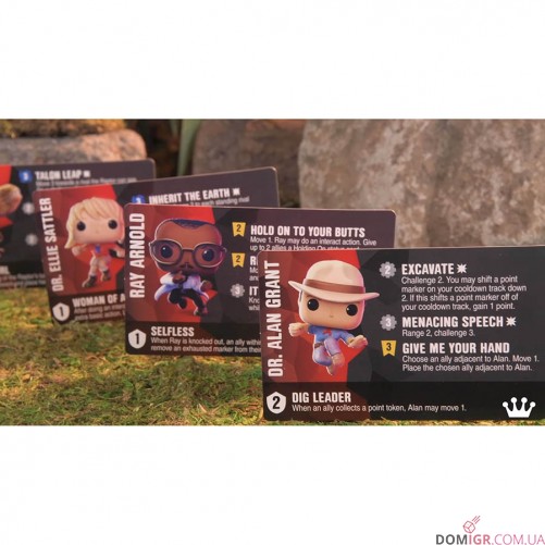Funkoverse Strategy Game: Jurassic Park 100 4-Pack