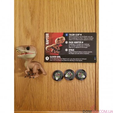 Funkoverse Strategy Game: Jurassic Park 100 4-Pack