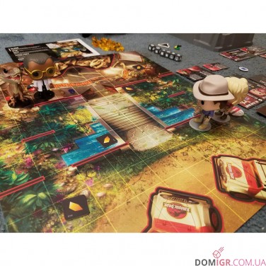 Funkoverse Strategy Game: Jurassic Park 100 4-Pack