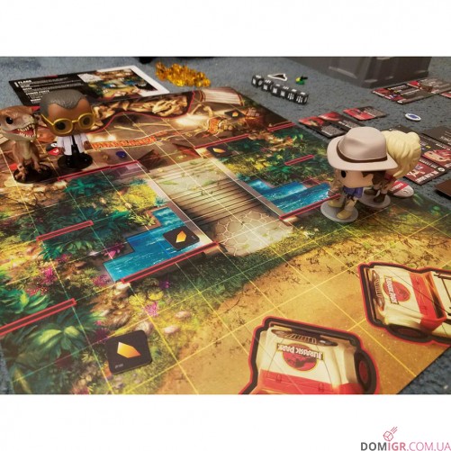 Funkoverse Strategy Game: Jurassic Park 100 4-Pack
