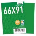 Протектори G7D 66x91 мм (GREEN) - 100 шт