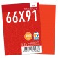 Протектори G7D 66x91 мм (RED) - 100 шт