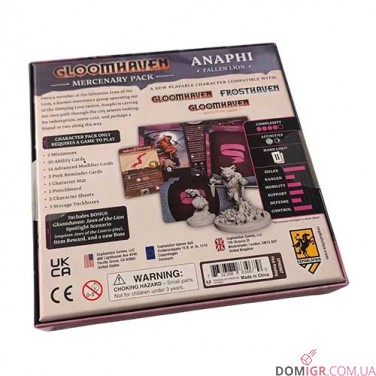 Gloomhaven: Mercenary Pack — Anaphi, Fallen Lion