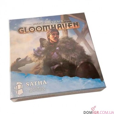 Купити Gloomhaven: Mercenary Pack — Satha, Mayor of Frosthaven Gloomhaven: Mercenary Pack — Satha, Mayor of Frosthaven
