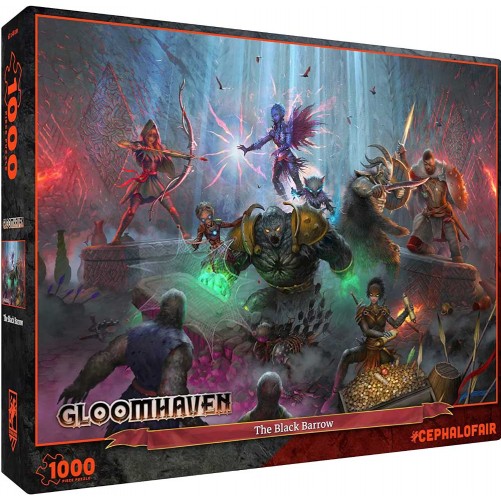 Gloomhaven Puzzle — The Black Barrow (1000 pc)