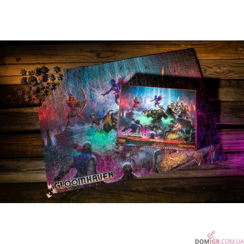 Gloomhaven Puzzle — The Black Barrow (1000 pc)