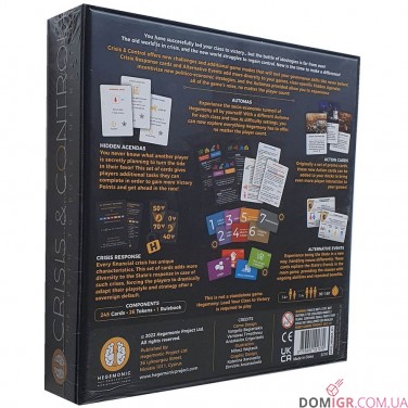 Купить Hegemony: Lead Your Class to Victory – Crisis & Control (англ) Hegemony: Lead Your Class to Victory – Crisis & Control (англ)