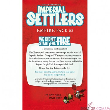Купити Imperial Settlers: We didn't Start The Fire Imperial Settlers: We didn't Start The Fire