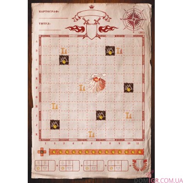 Картографи. Набір мап 1 — Неббліс: Земля вогню (UA)