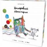 Кольоровий монстрик — настільна гра Купить Кольоровий монстрик — настільна гра (Творчі ігри для двох гравців)