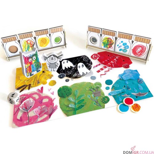 Кольоровий монстрик — настільна гра