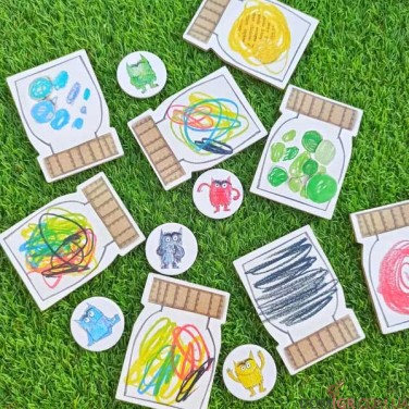 Кольоровий монстрик — настільна гра