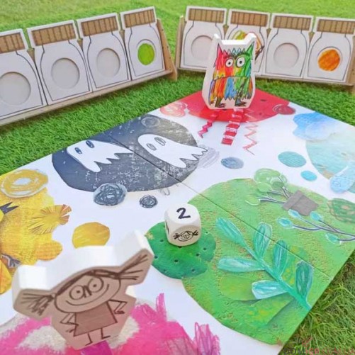 Кольоровий монстрик — настільна гра