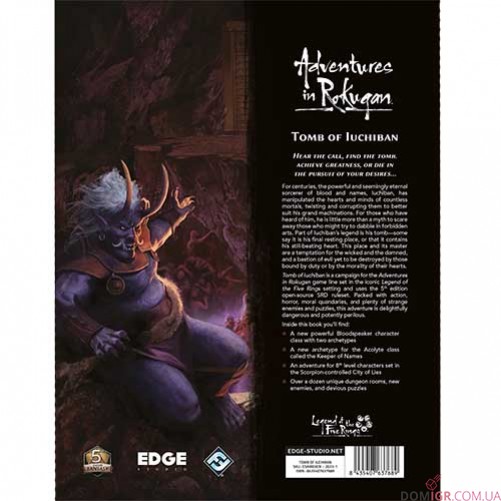 Adventures in Rokugan — Tomb Of Iuchiban