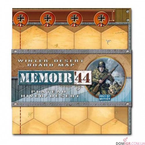 Memoir '44: Winter/Desert Board Map