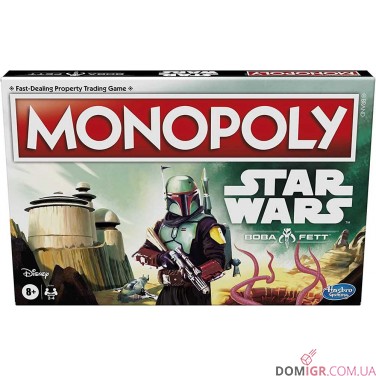 Купити Monopoly: Star Wars — Boba Fett Edition Monopoly: Star Wars — Boba Fett Edition