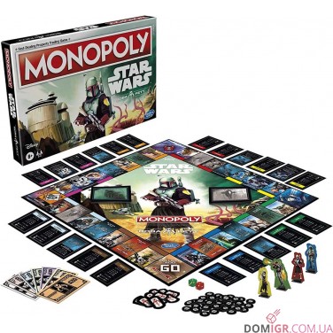 Купити Monopoly: Star Wars — Boba Fett Edition Monopoly: Star Wars — Boba Fett Edition