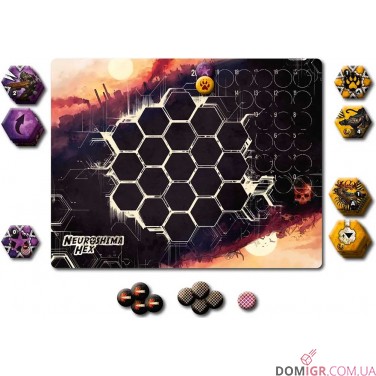 Купить Neuroshima Hex: Битва — Сталева поліція проти чудовиськ Neuroshima Hex: Битва — Сталева поліція проти чудовиськ