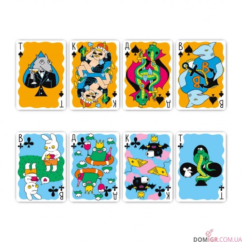 Гральні карти ORNER — Maliunok