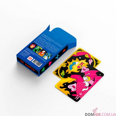 Купить Игральные карты ORNER — Maliunok Коти та Дракони Игральные карты ORNER — Maliunok Коти та Дракони