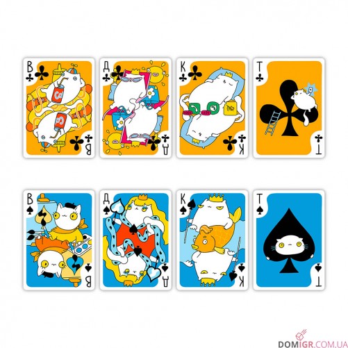 Гральні карти ORNER — Maliunok Котячі