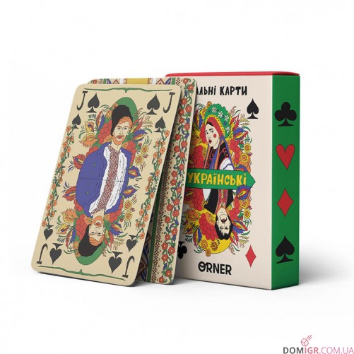 Гральні карти ORNER — Українські