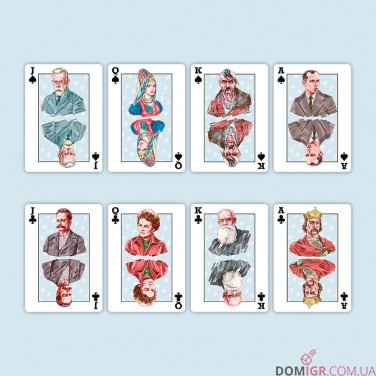 Гральні карти ORNER — Видатні постаті