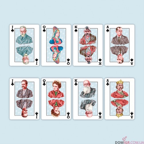 Гральні карти ORNER — Видатні постаті