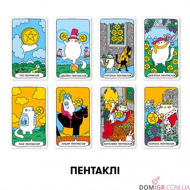 Карты таро ORNER — Котяче таро