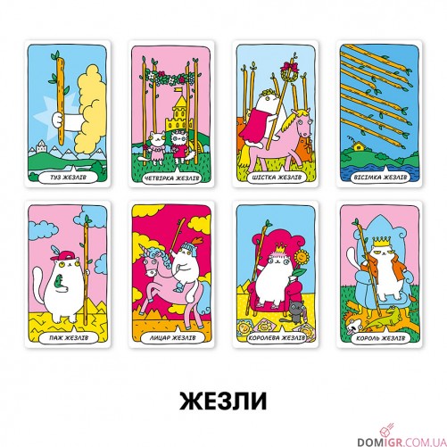 Карты таро ORNER — Котяче таро