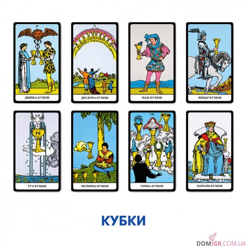 Карты таро ORNER — Таро Райдера-Уейта українське видання