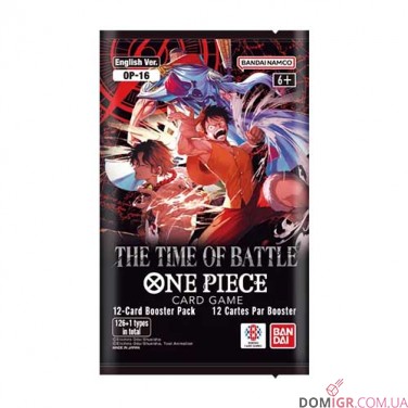 OP-16 The Time of Battle Booster - One Piece Card Game