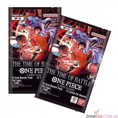 OP-16 The Time of Battle Booster - One Piece Card Game