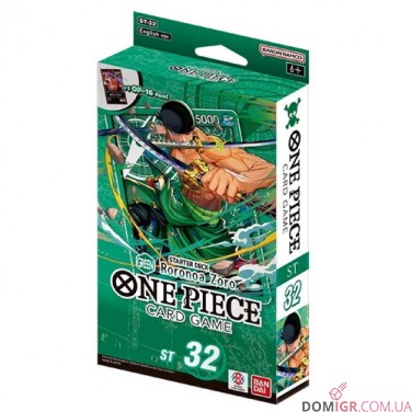 ST-32 Roronoa Zoro — Starter Deck — One Piece Card Game