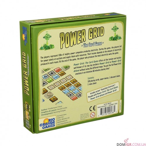 Power Grid: The Card Game