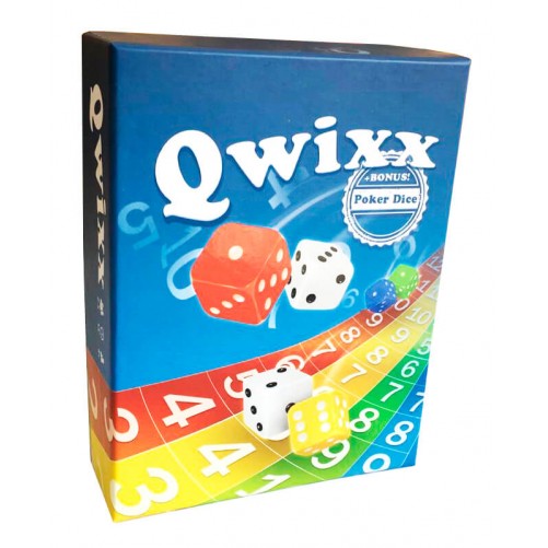 Qwixx + Poker Dice