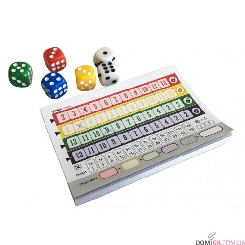 Qwixx + Poker Dice